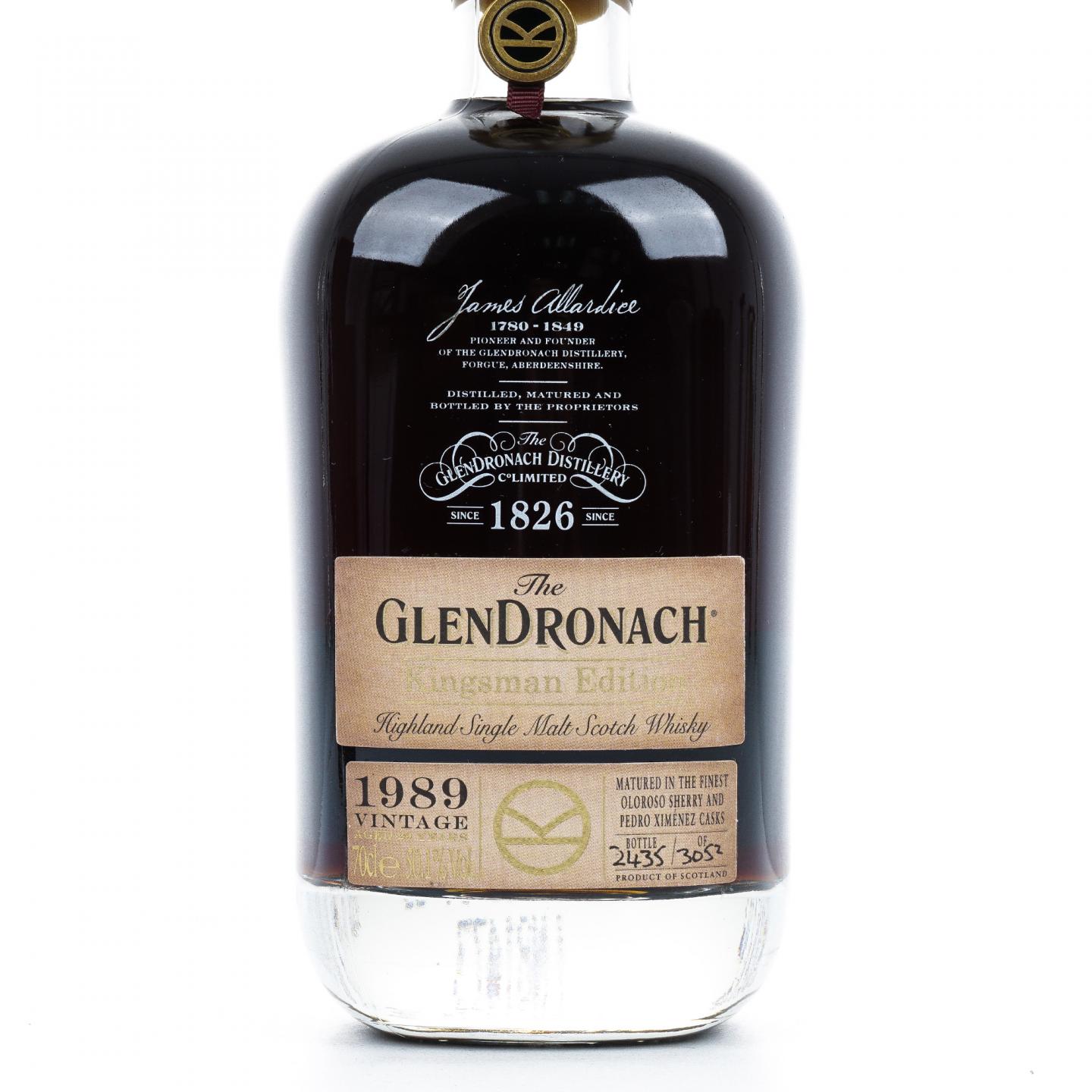 Glendronach 格兰多纳 29年 1989-2019 王牌特工限量版 行货 700ml