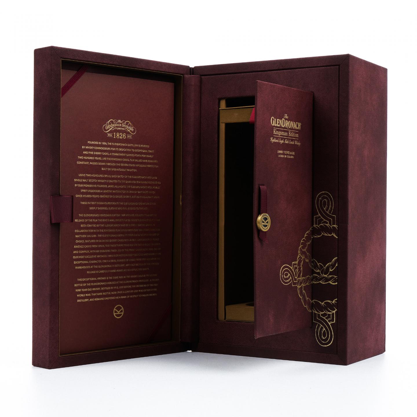 Glendronach 格兰多纳 29年 1989-2019 王牌特工限量版 行货 700ml