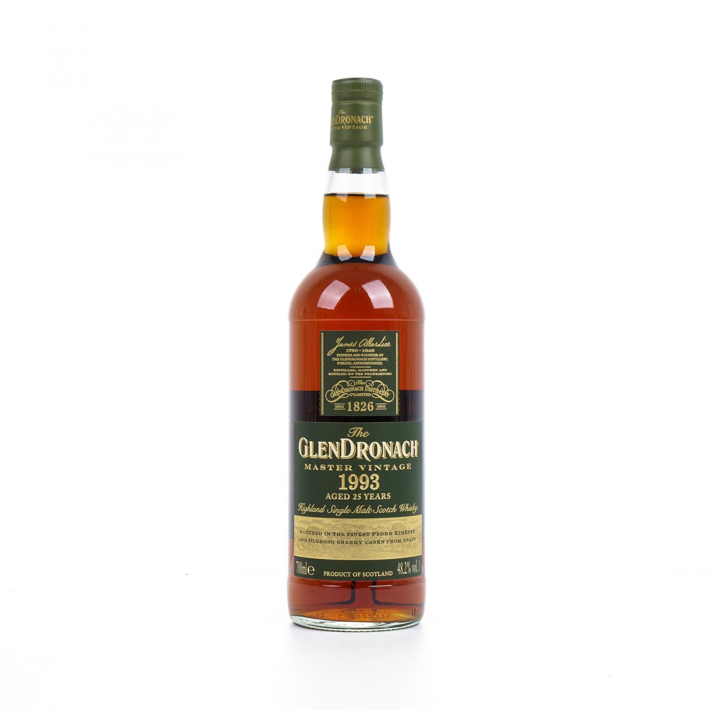 Glendronach 格兰多纳 25年 1993 Master Vintage 行货 48.2%