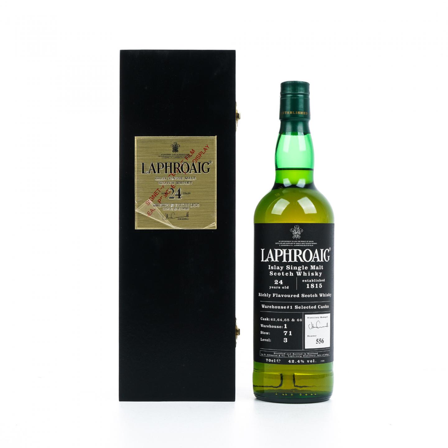 Laphroaig 拉弗格 24年 Warehouse #1选桶