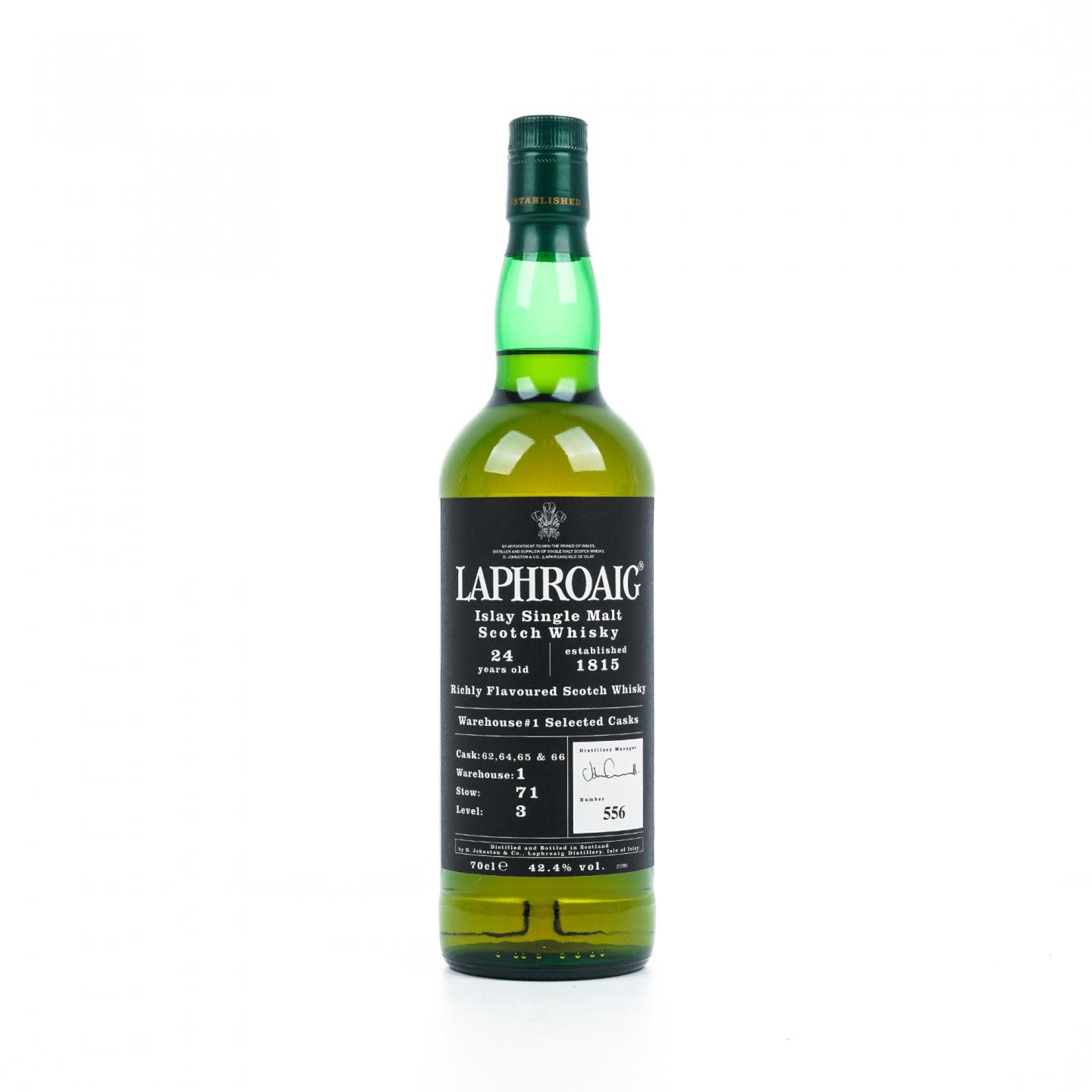 Laphroaig 拉弗格 24年 Warehouse #1选桶