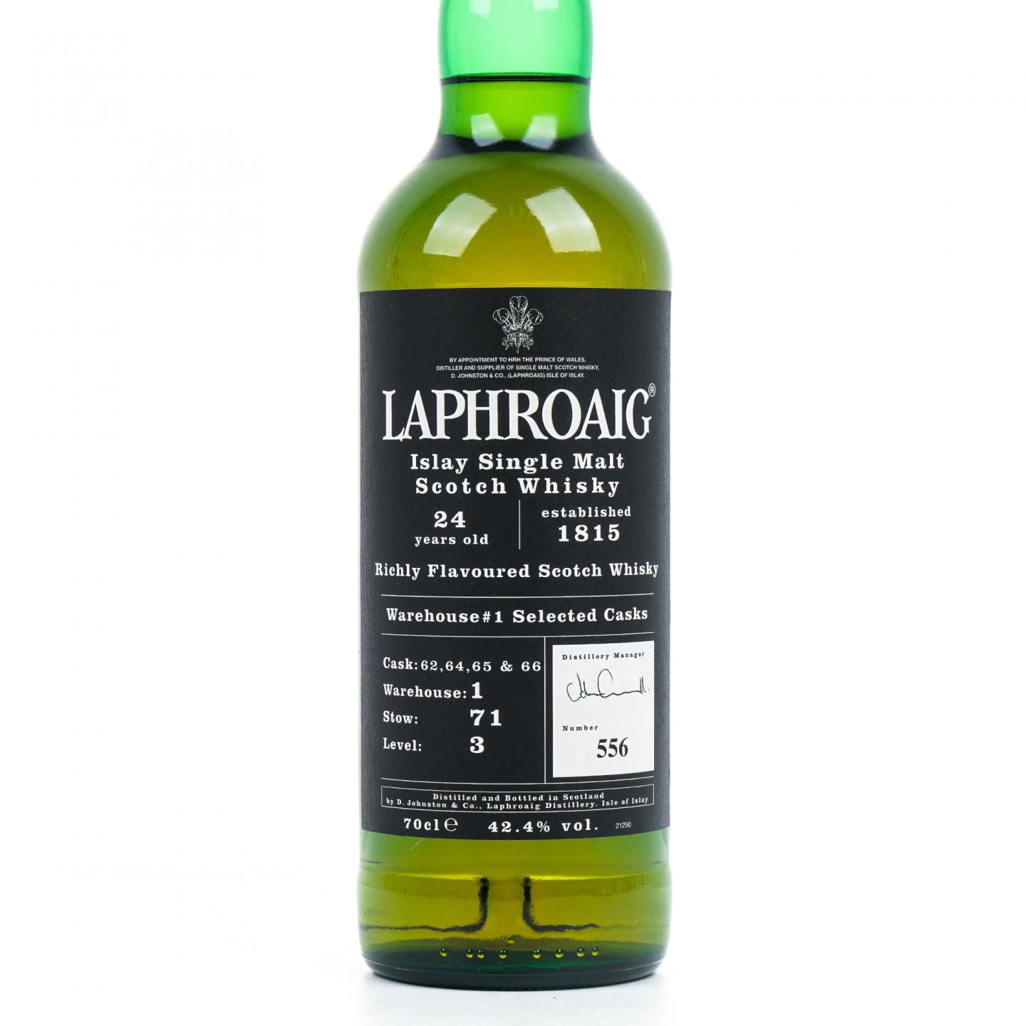 Laphroaig 拉弗格 24年 Warehouse #1选桶