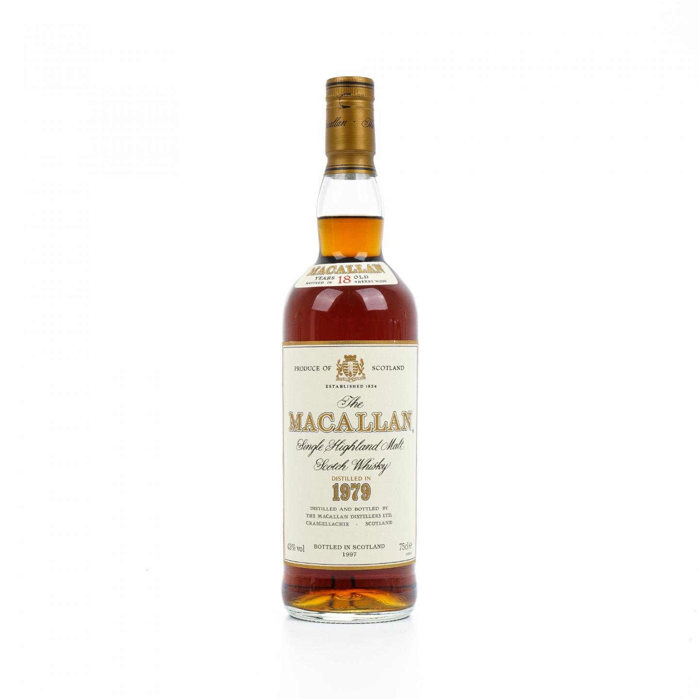 Macallan 麦卡伦 18年 1979-1997 雪莉桶 750ml