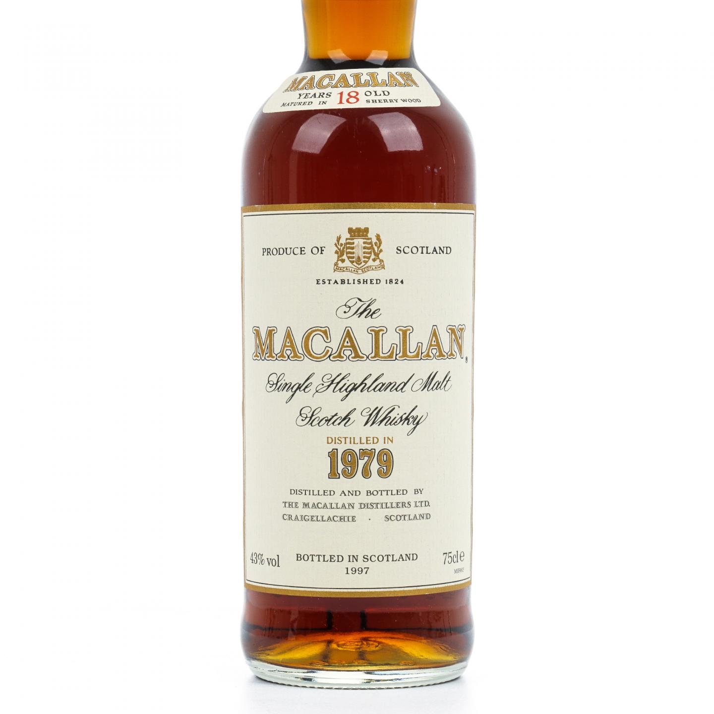 Macallan 麦卡伦 18年 1979-1997 雪莉桶 750ml
