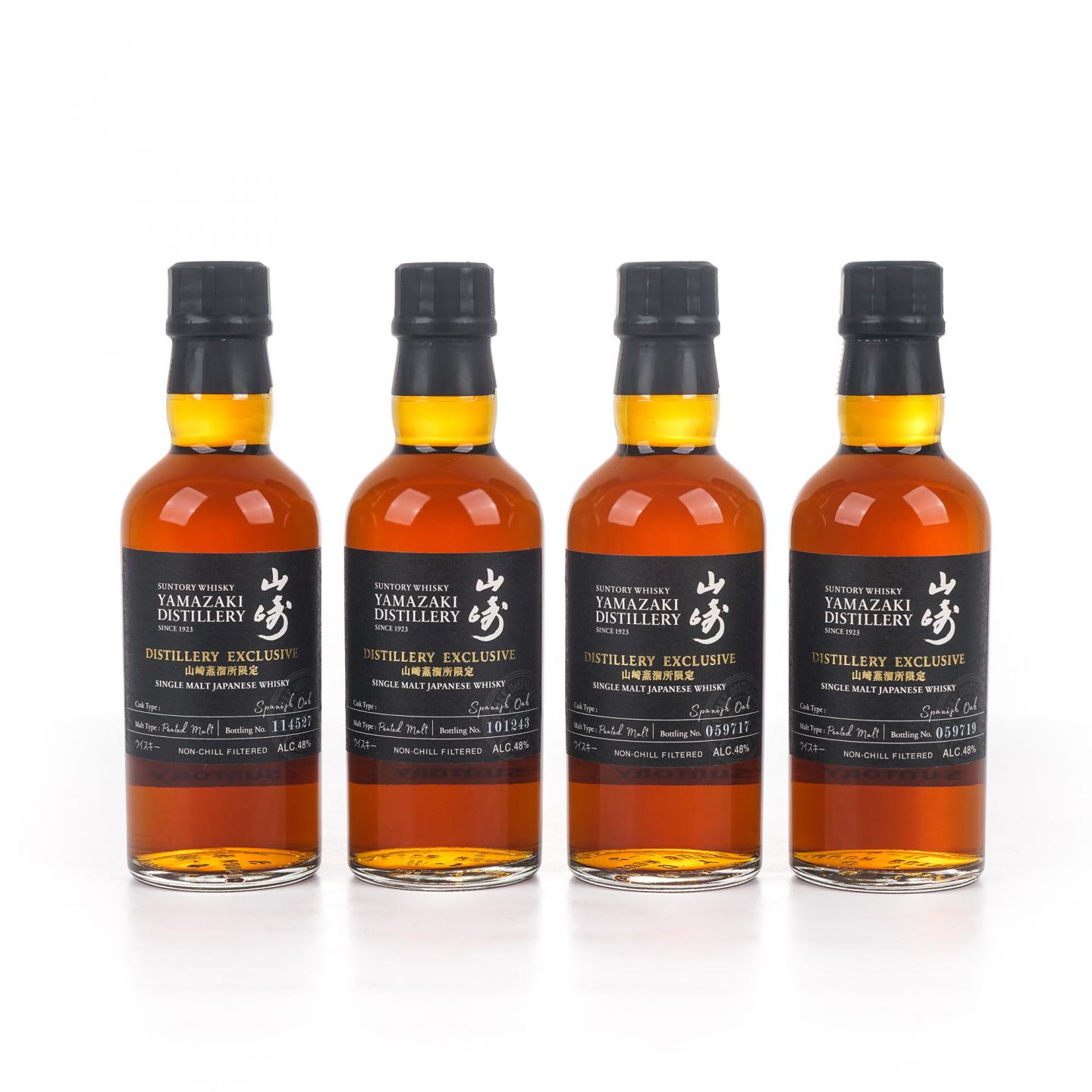 【中样】山崎蒸馏所限定 Peated Malt 4瓶组*180ml