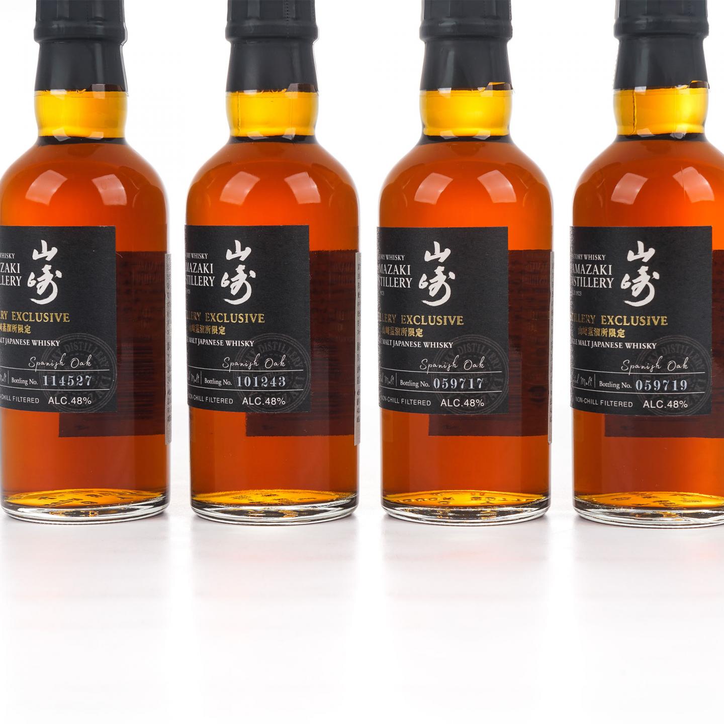 【中样】山崎蒸馏所限定 Peated Malt 4瓶组*180ml