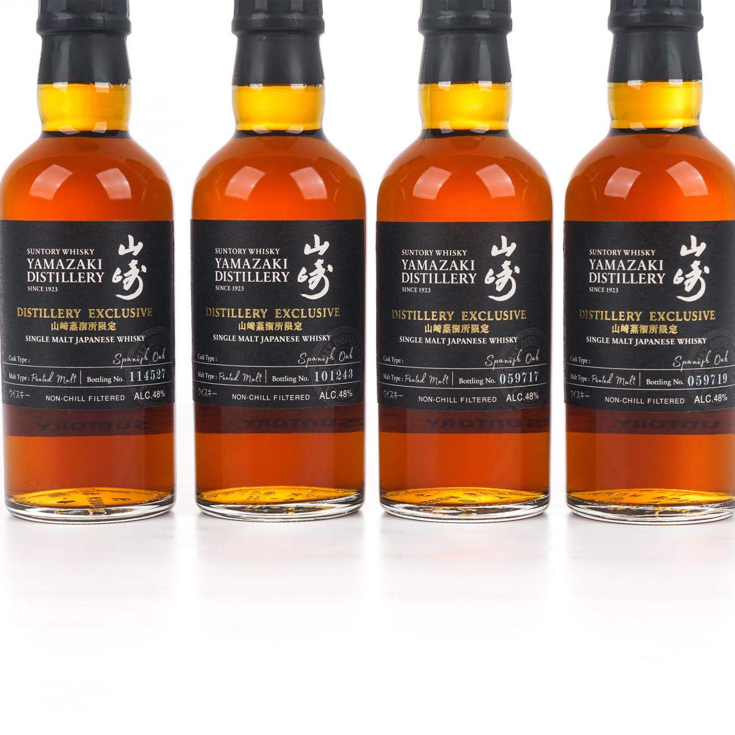 【中样】山崎蒸馏所限定 Peated Malt 4瓶组*180ml