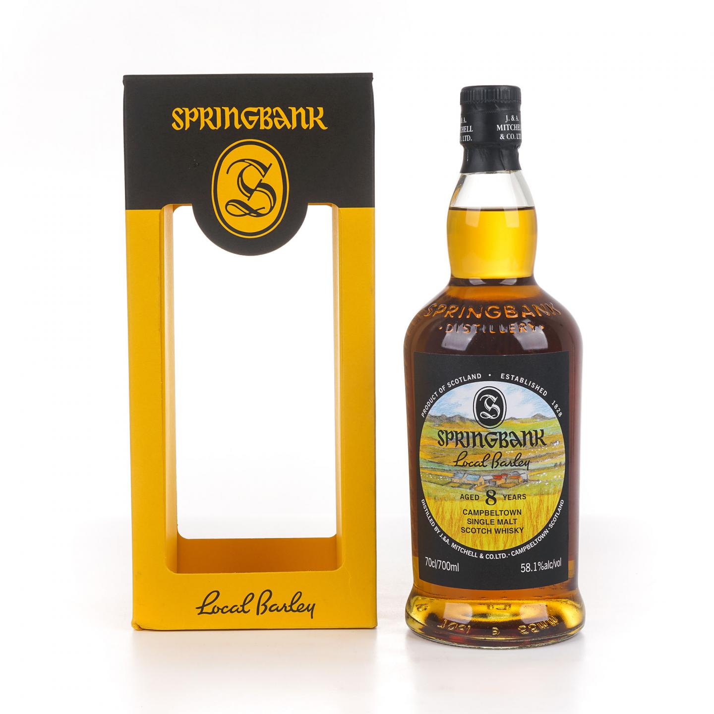 Springbank 云顶 8年 2016-2024 本地大麦 58.1%Vol.