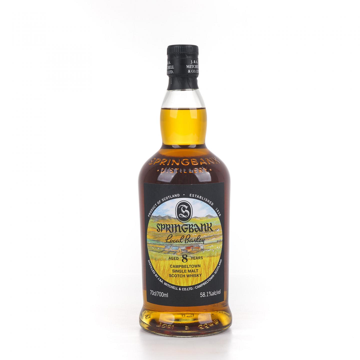 Springbank 云顶 8年 2016-2024 本地大麦 58.1%Vol.