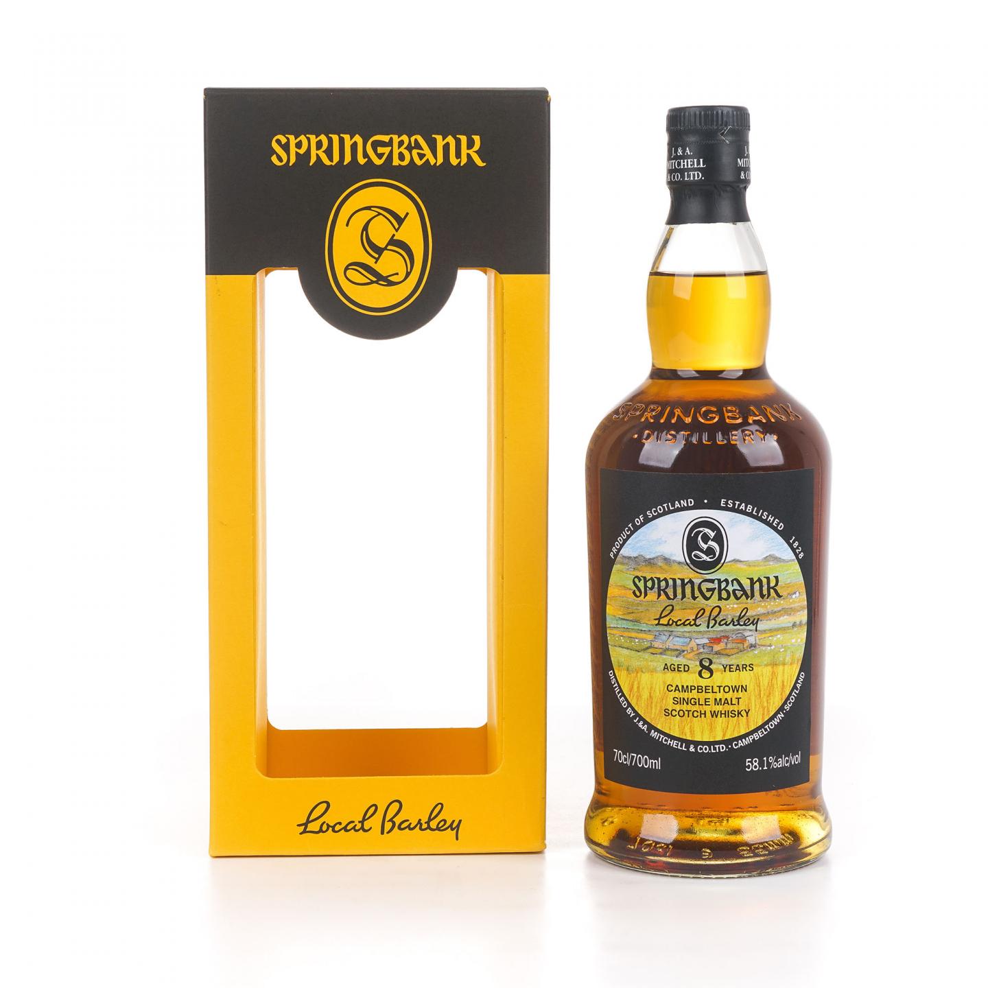 Springbank 云顶 8年 2016-2024 本地大麦 700ml