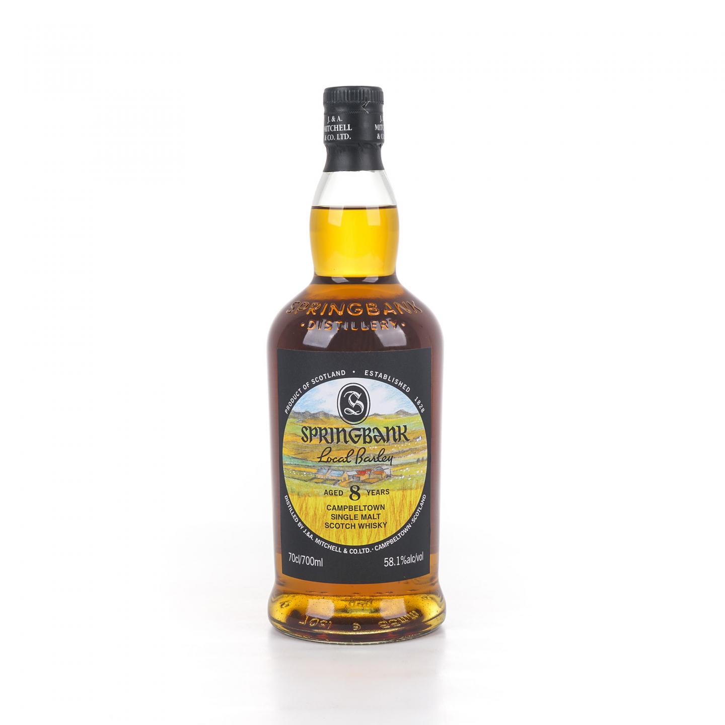 Springbank 云顶 8年 2016-2024 本地大麦 700ml
