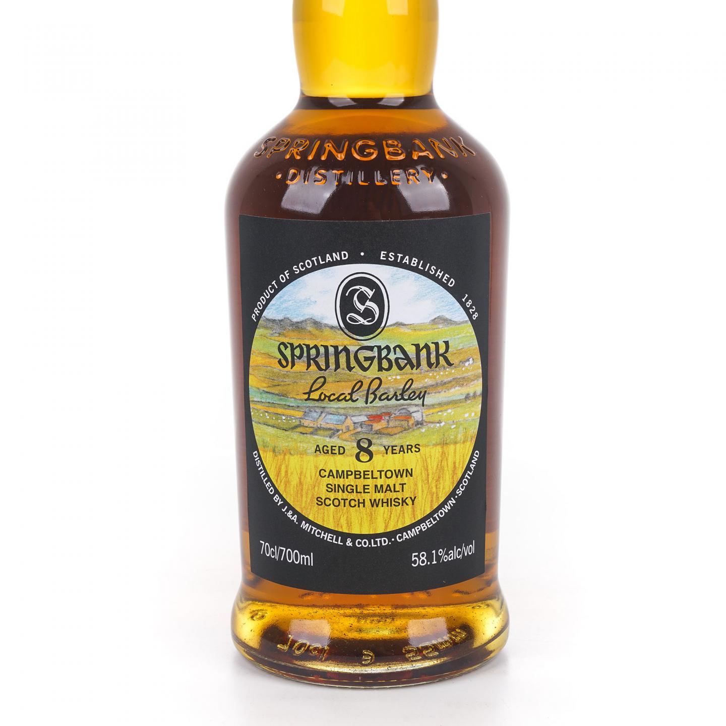 Springbank 云顶 8年 2016-2024 本地大麦 700ml