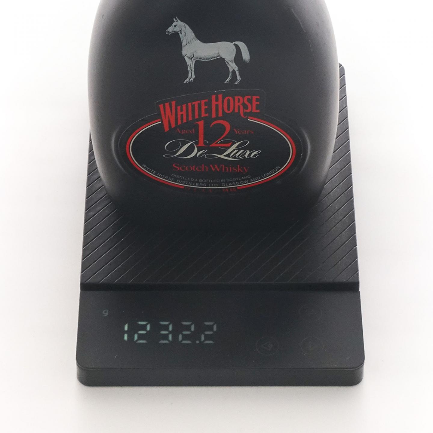 White Horse 白马 12年 1980s 黑瓷瓶 750ml