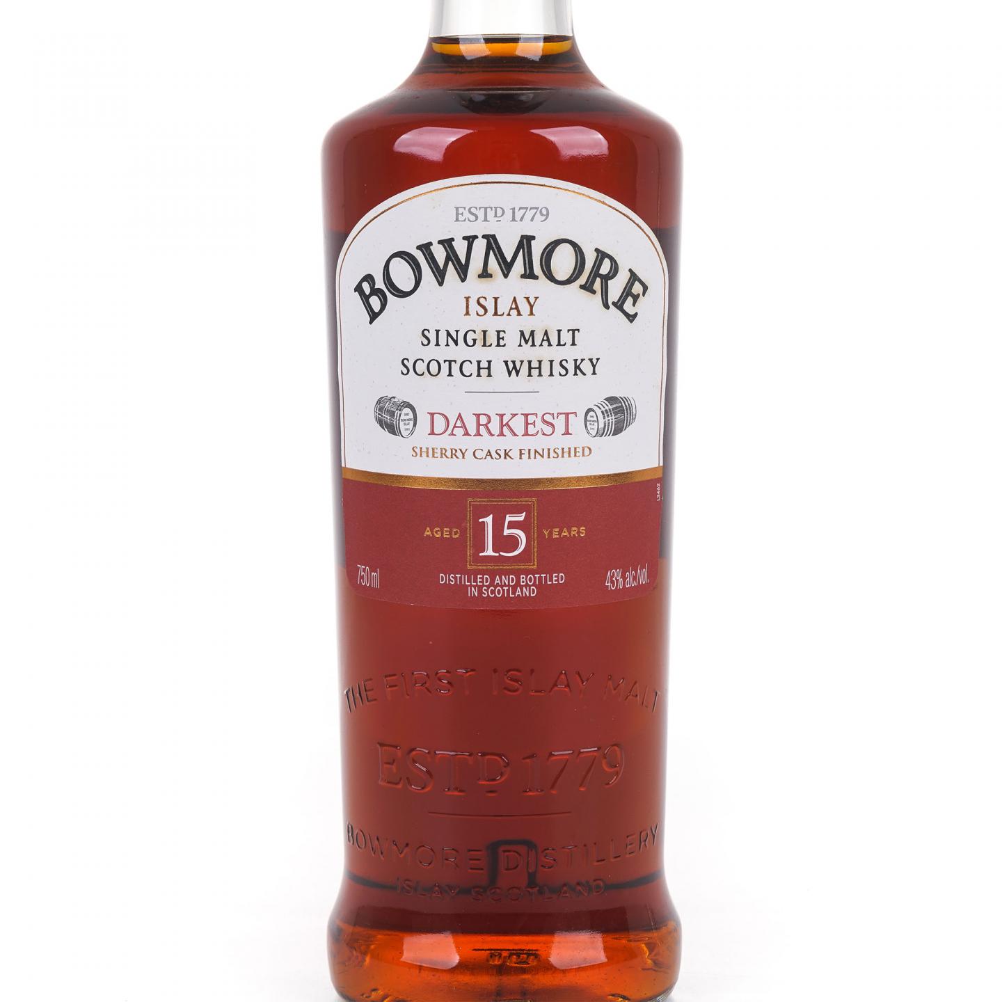 Bowmore 波摩 15年 Darkest Sherry Cask Finished 750ml