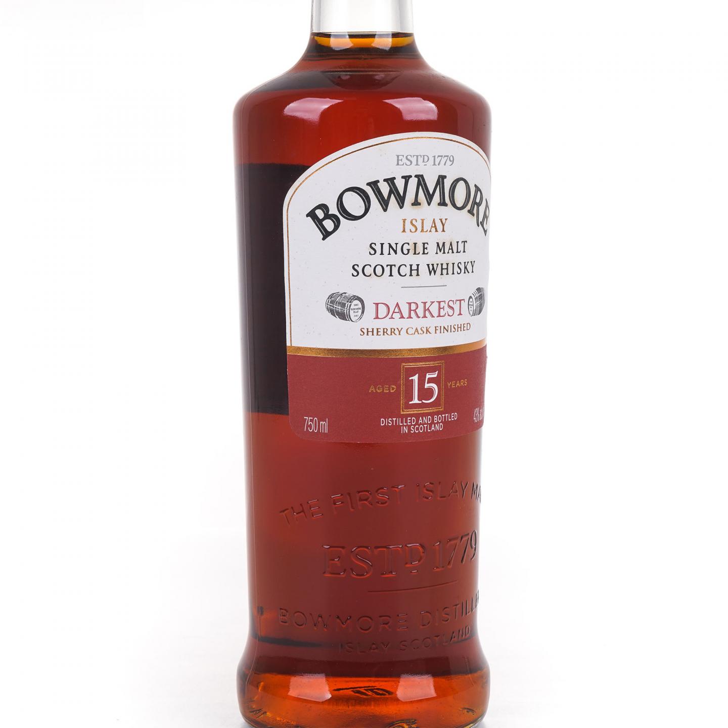 Bowmore 波摩 15年 Darkest Sherry Cask Finished 750ml