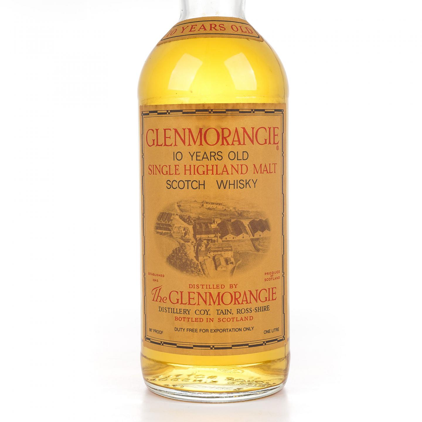 Glenmorangie 格兰杰 10年 旧版 1000ml