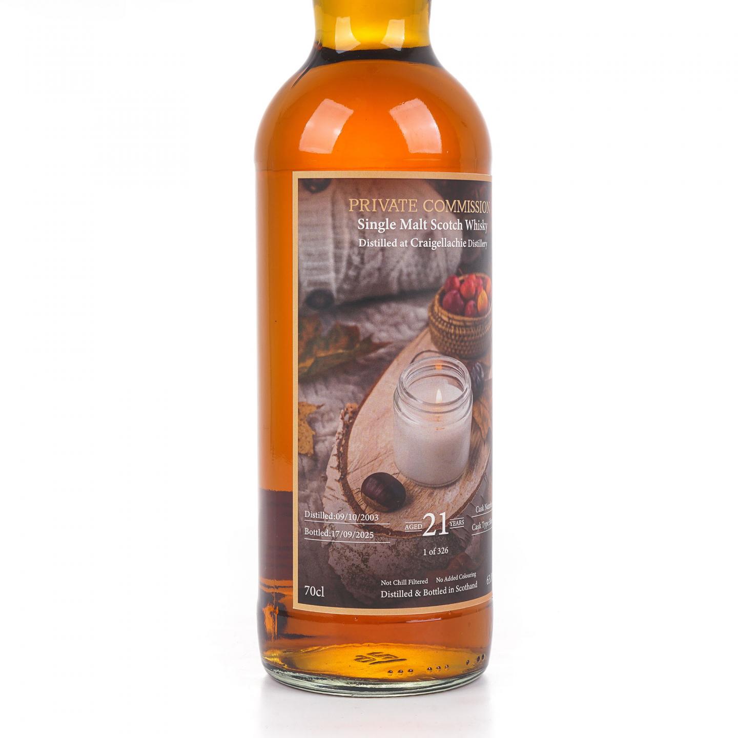 Craigellachie 克莱拉奇 21年 2003-2025 Private Commission