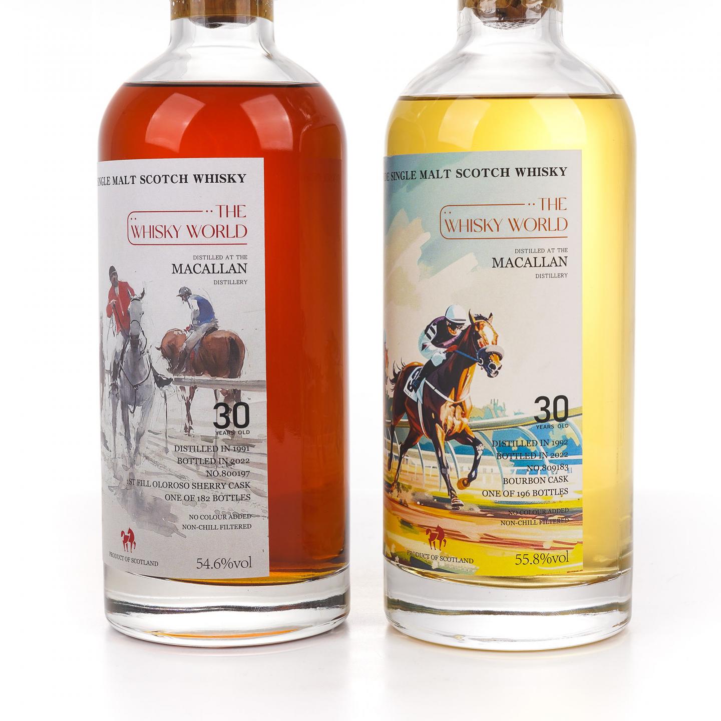 Macallan 麦卡伦 30年 2022 单桶 2支组