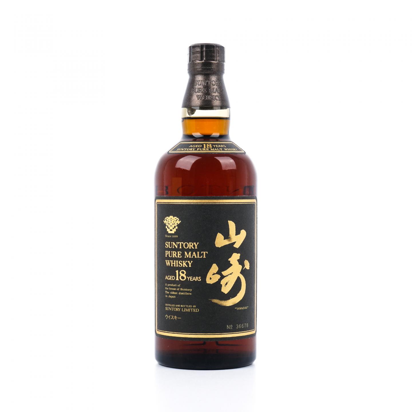 山崎 18年 金花标 Pure Malt 750ml