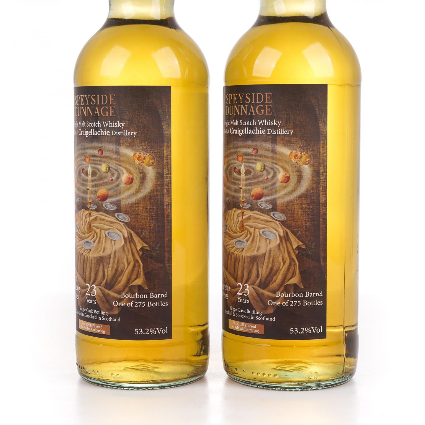 Craigellachie 克莱拉奇 23年 2002-2025 单桶 2瓶组