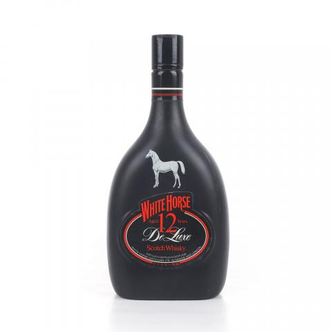 White Horse 白马 12年 1980s 黑瓷瓶 750ml