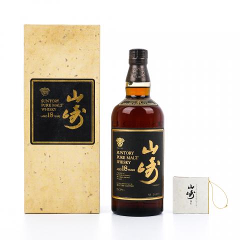 山崎 18年 金花标 Pure Malt 750ml