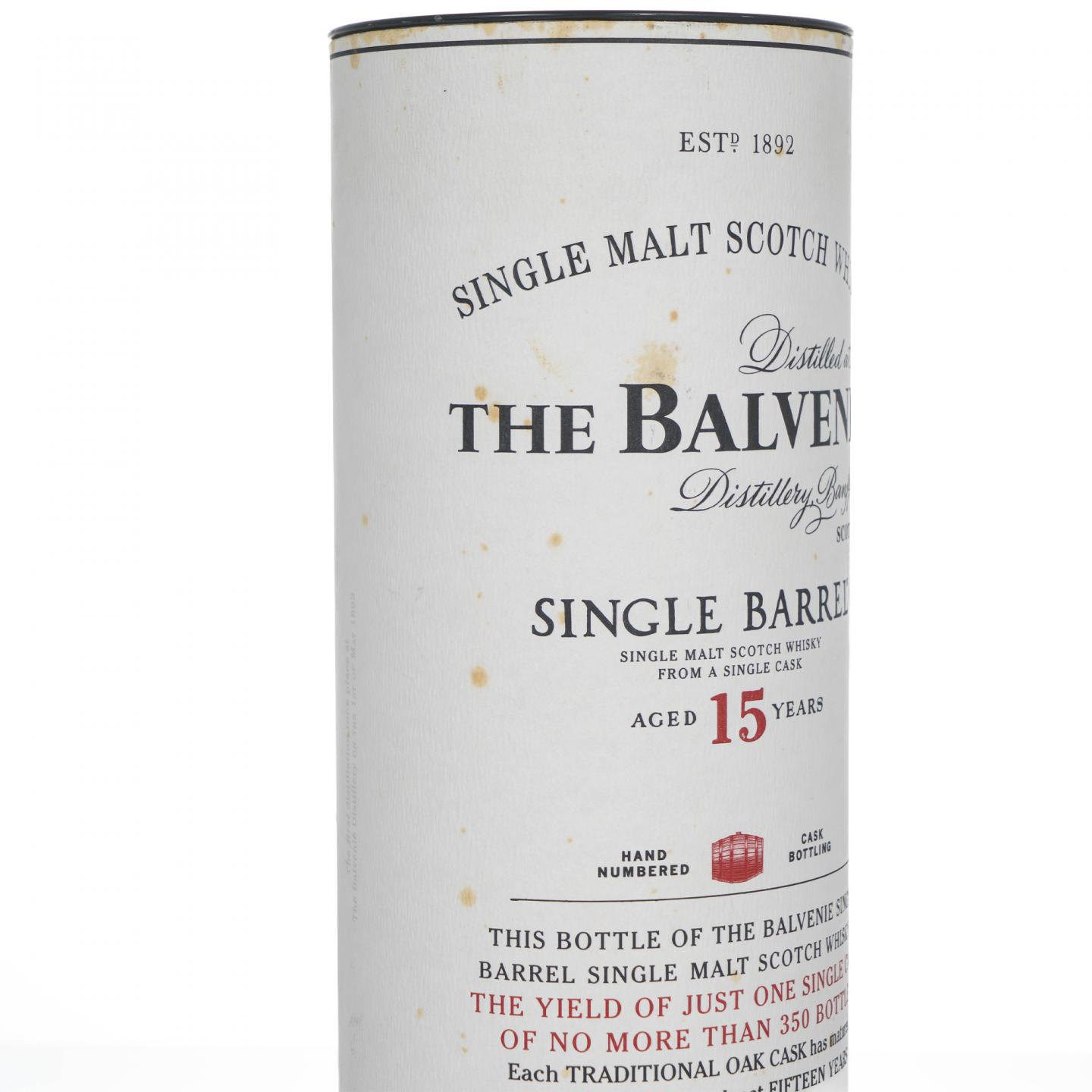 Balvenie 百富 15年 1998-2013 单桶#1437