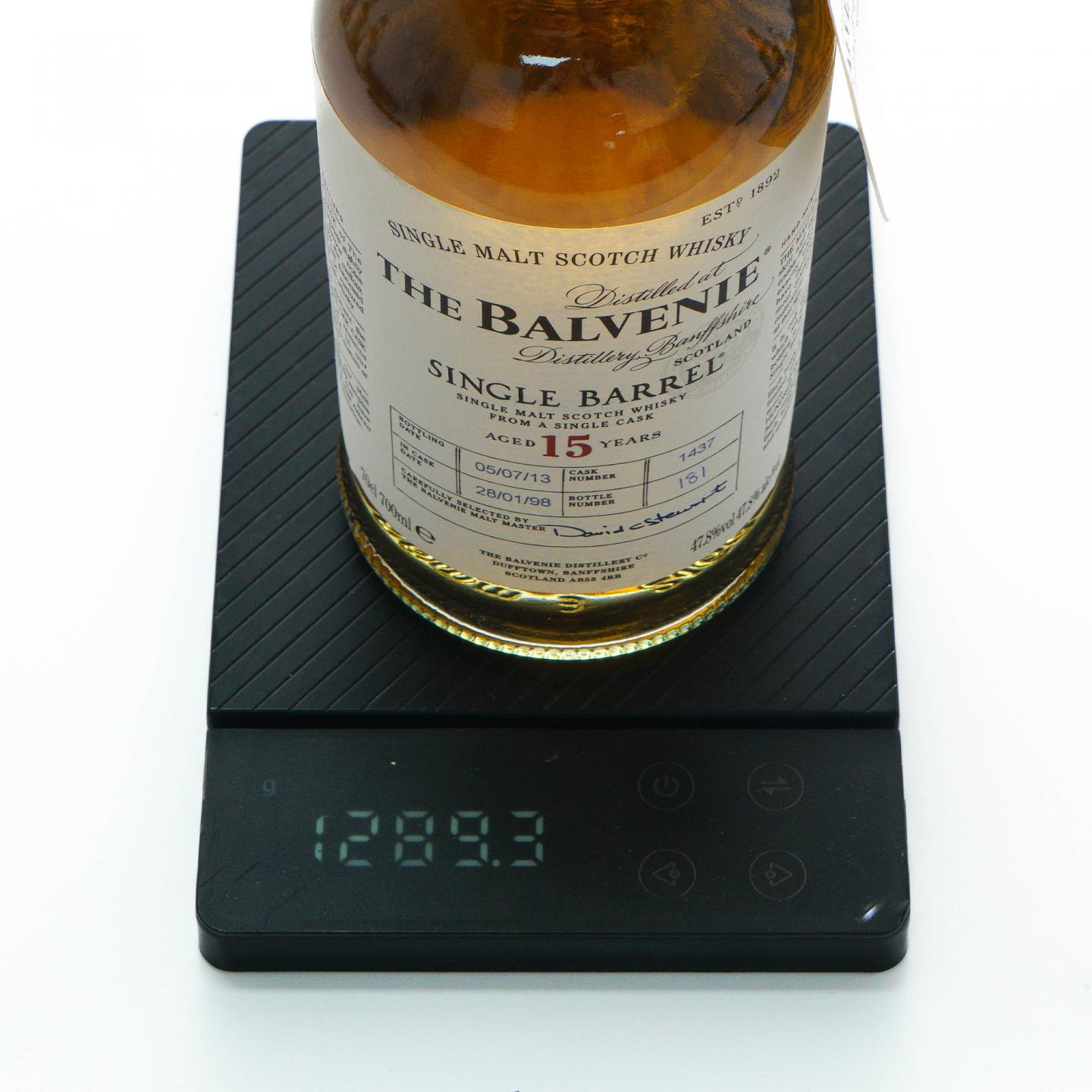 Balvenie 百富 15年 1998-2013 单桶#1437