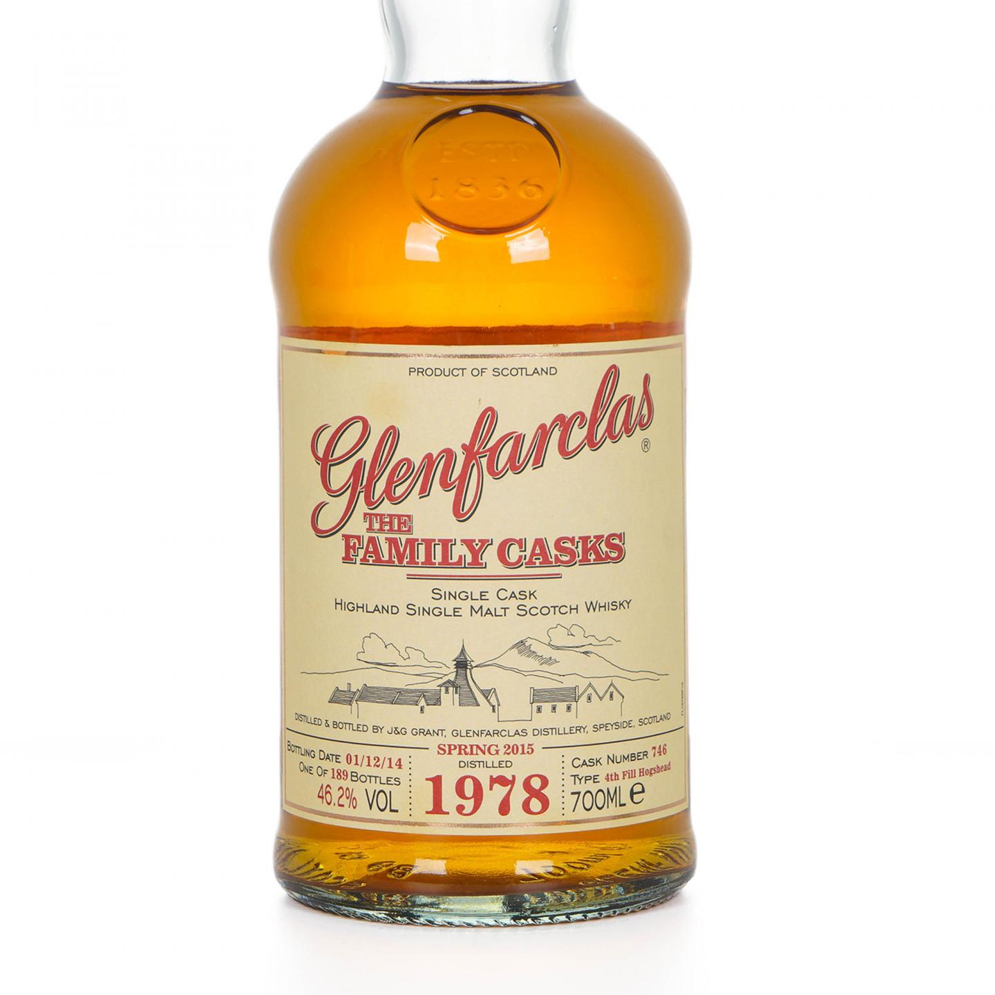 Glenfarclas 格兰花格 1978-2014 家族桶#746