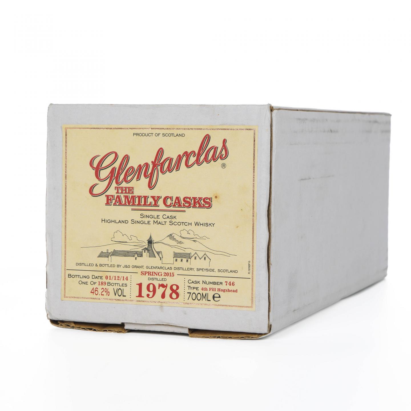 Glenfarclas 格兰花格 1978-2014 家族桶#746