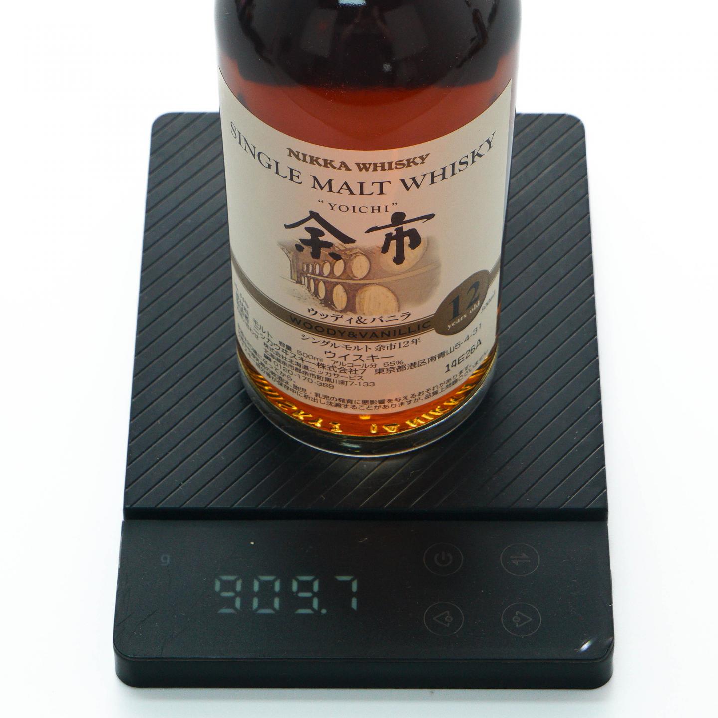 余市 12年 风味桶之香草 Woody & Vanillic 500ml