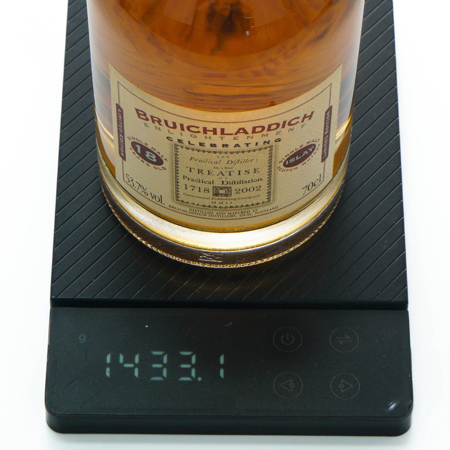 Bruichladdich 布赫拉迪 18年 1984-2002 Enlightenment