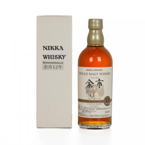 余市 12年 风味桶之香草 Woody & Vanillic 500ml