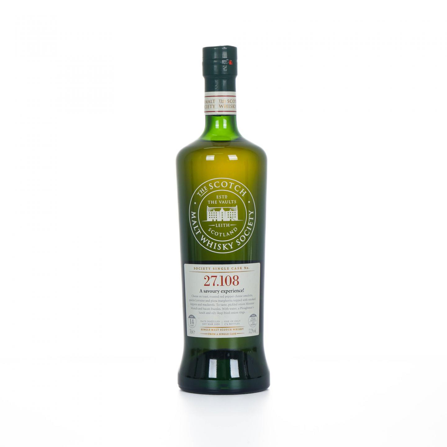 SMWS 27.108 云顶 14年 2000
