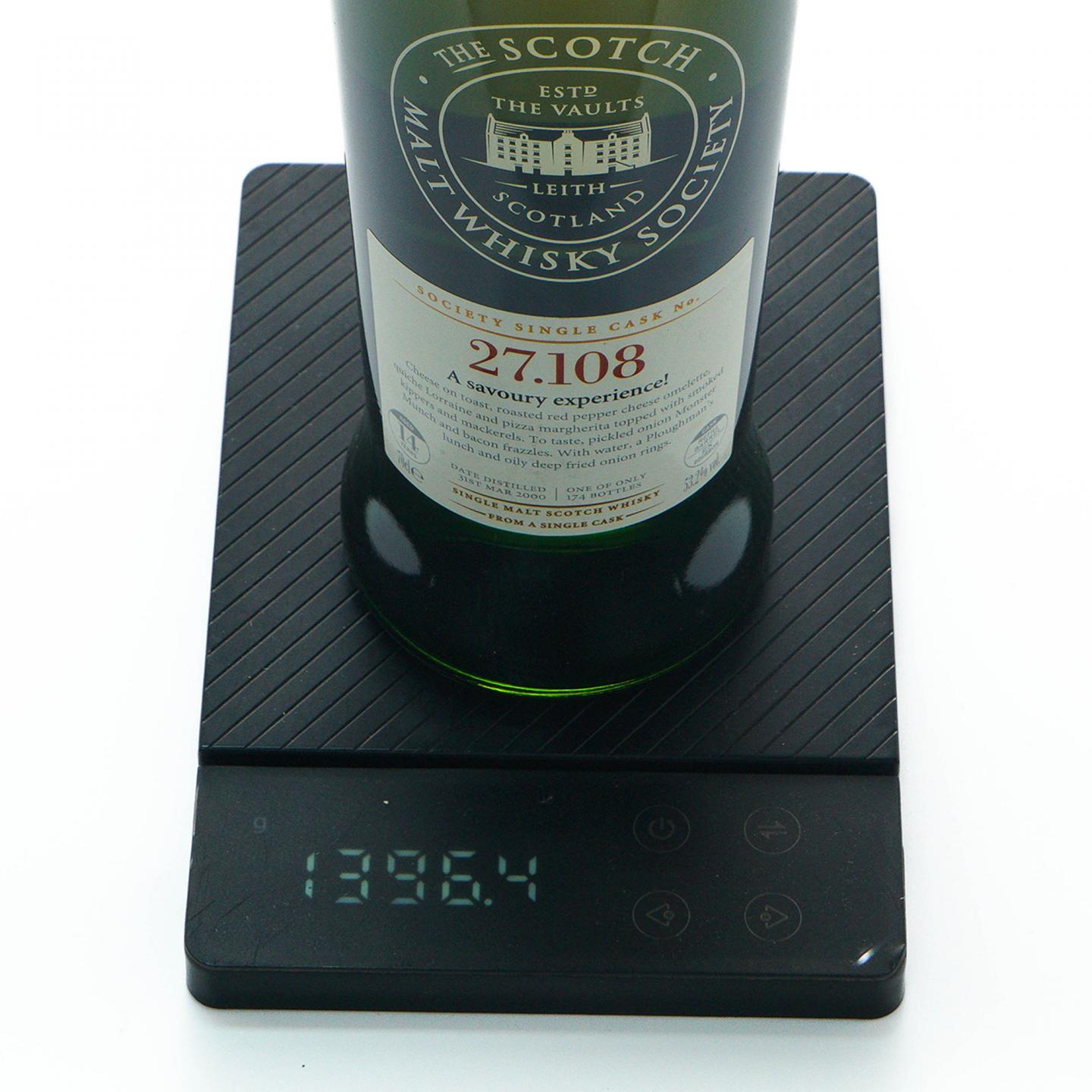 SMWS 27.108 云顶 14年 2000