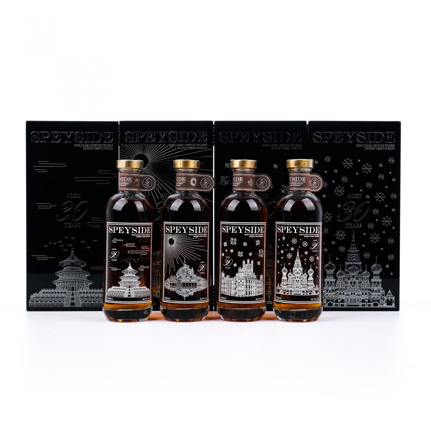 秘密斯佩塞 30年 春夏秋冬全套 700ml*4支组