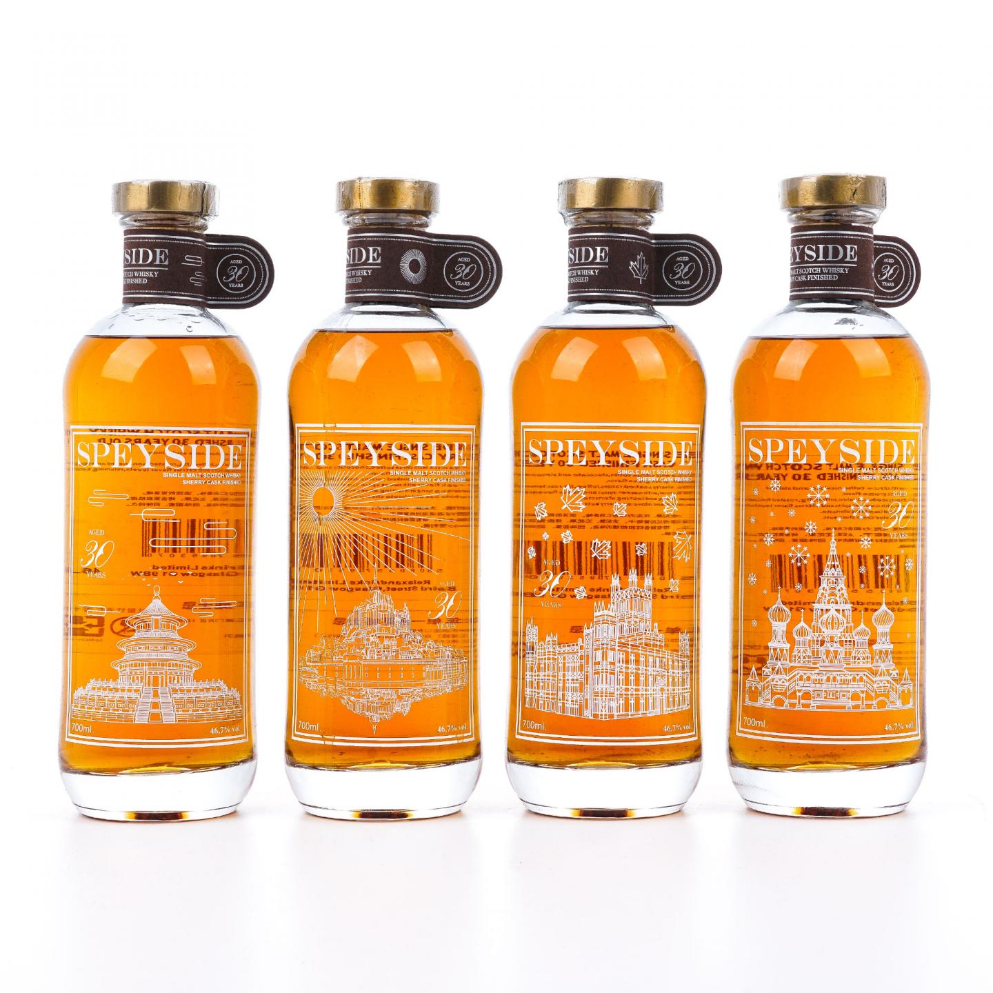 秘密斯佩塞 30年 春夏秋冬全套 700ml*4支组