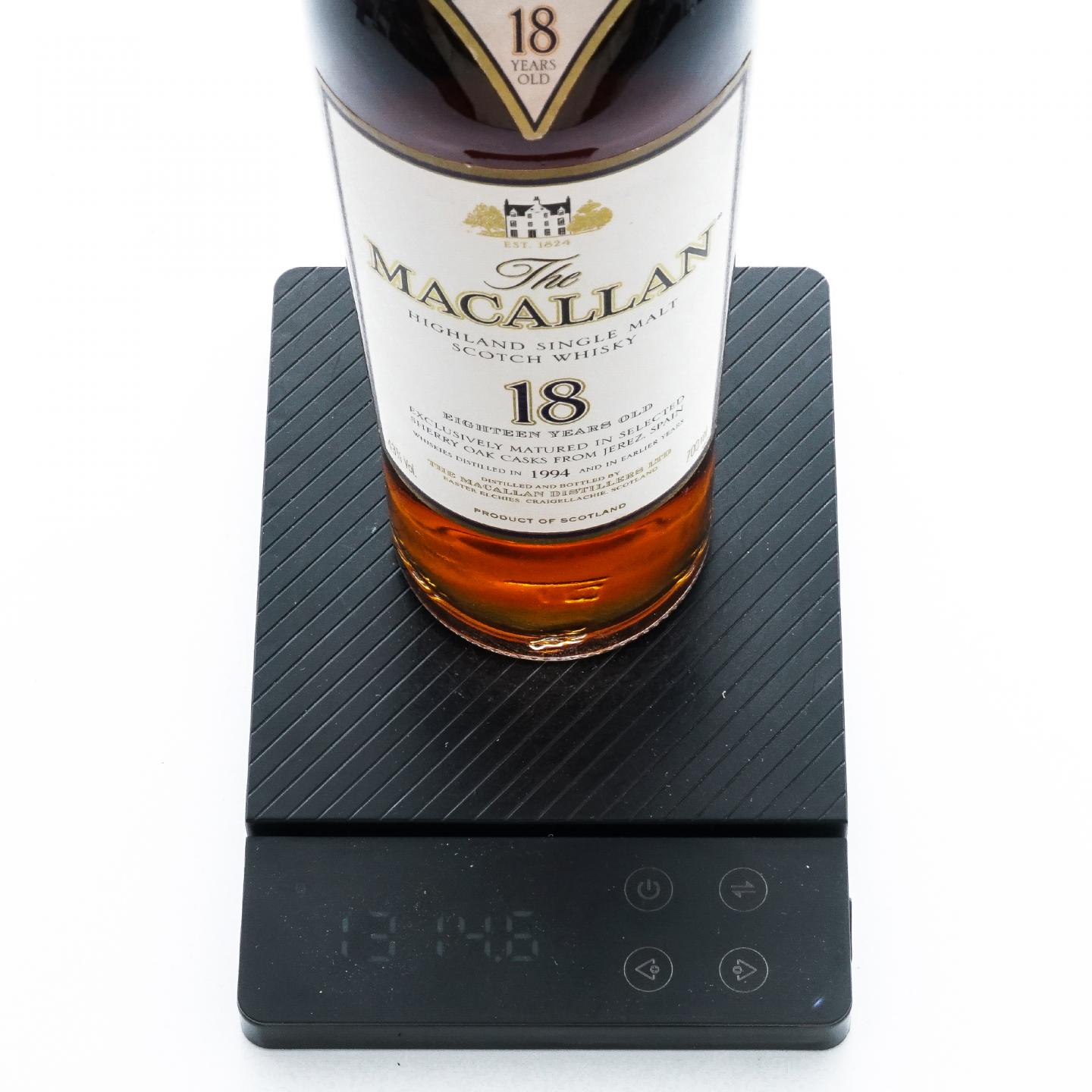 Macallan 麦卡伦 18年 1994 雪莉桶