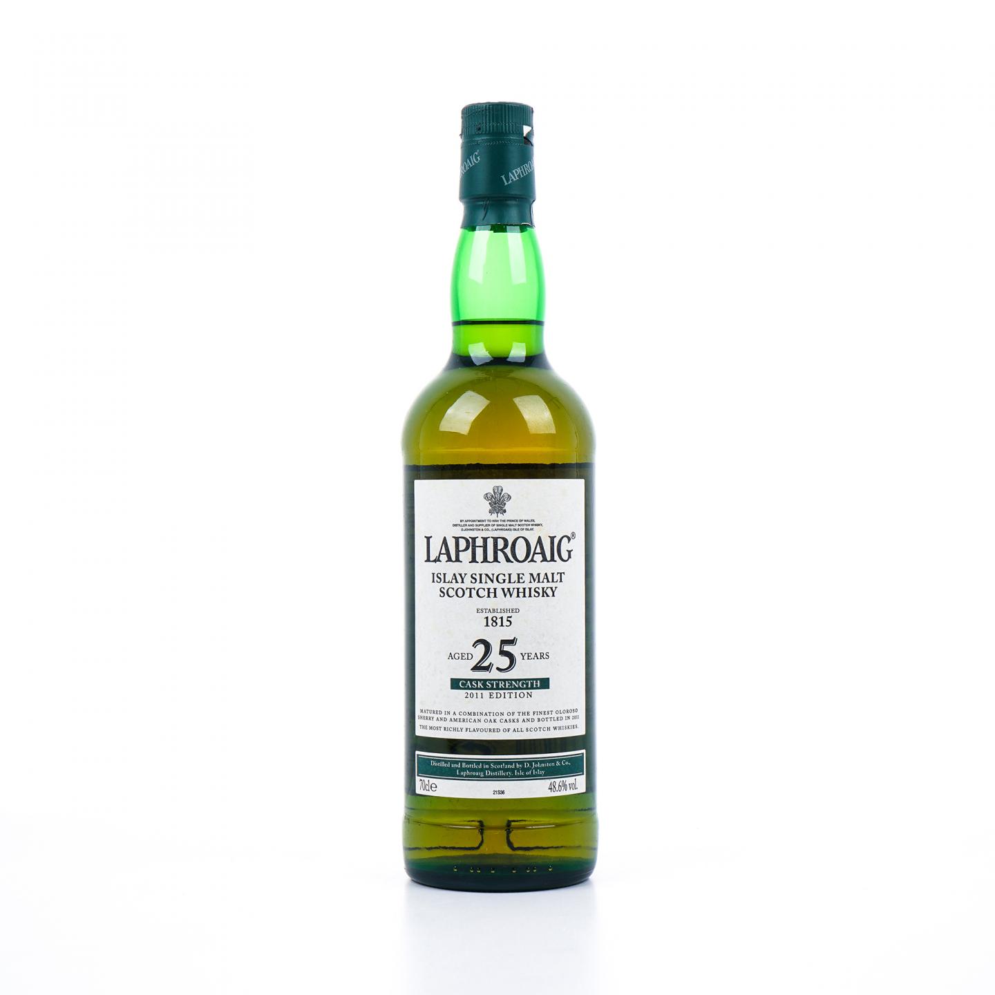 Laphroaig 拉弗格 25年 2011 桶强