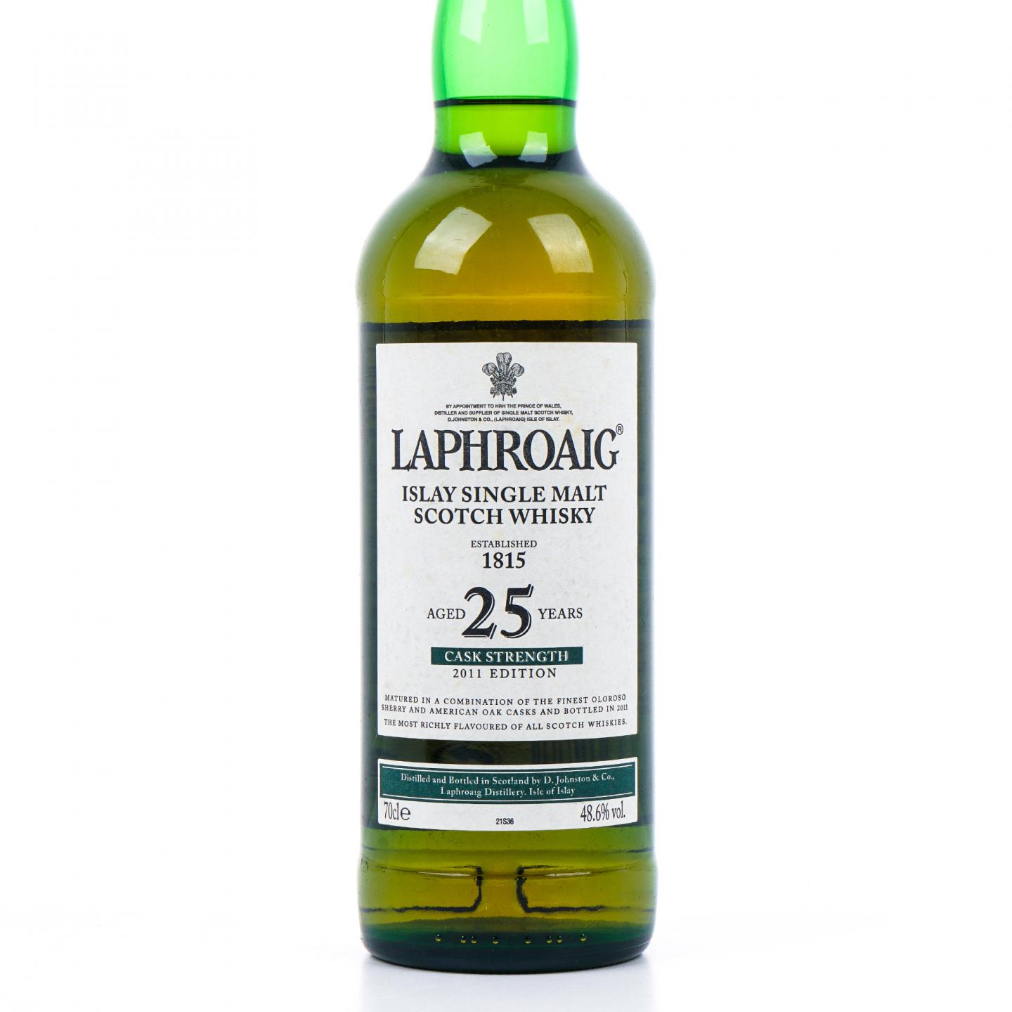 Laphroaig 拉弗格 25年 2011 桶强