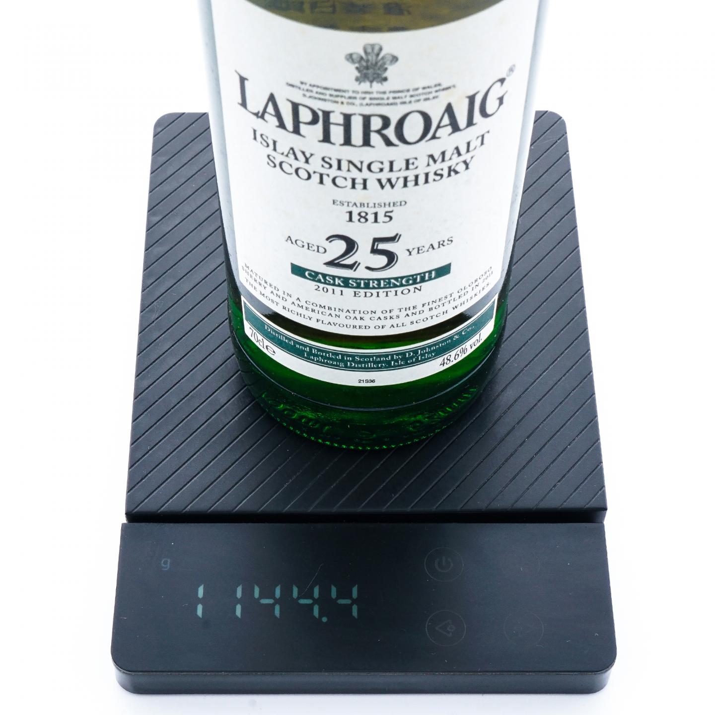 Laphroaig 拉弗格 25年 2011 桶强