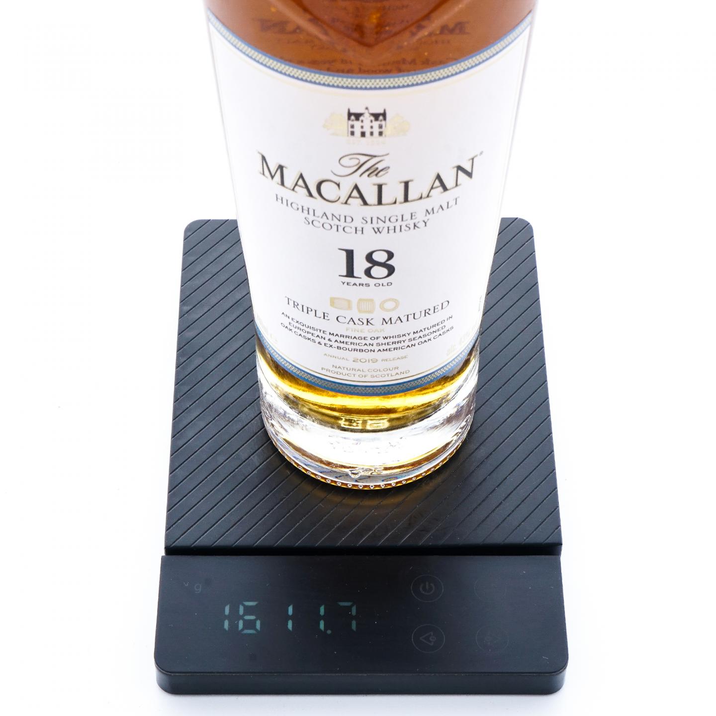 【附X光图】Macallan 麦卡伦 18年 2019 Triple Cask