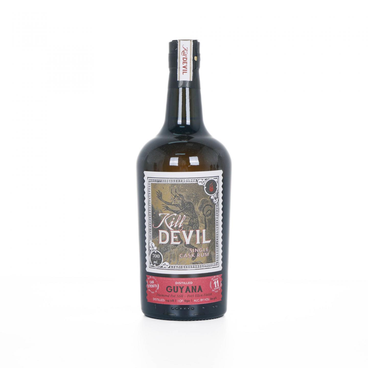 Guyana 钻石 11年 2008 Kill Devil 单一原桶朗姆酒