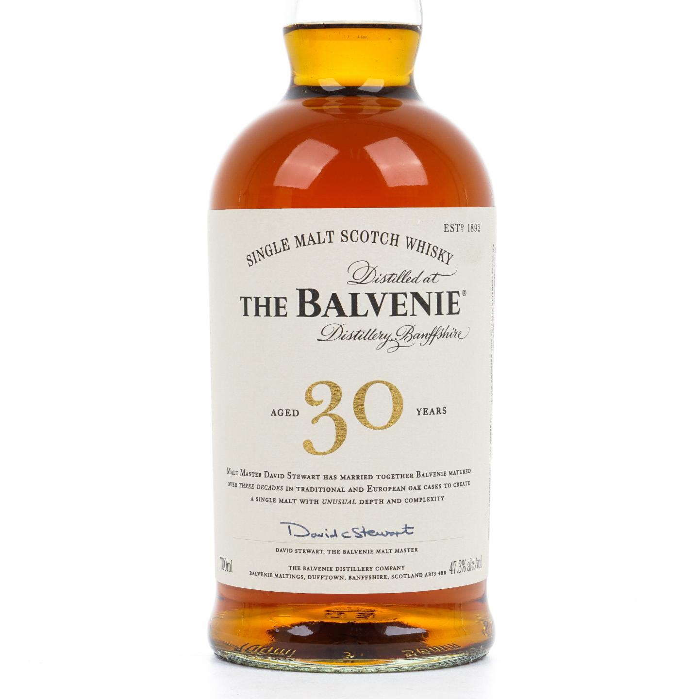 Balvenie 百富 30年 David Stewart 47.3% 行货.
