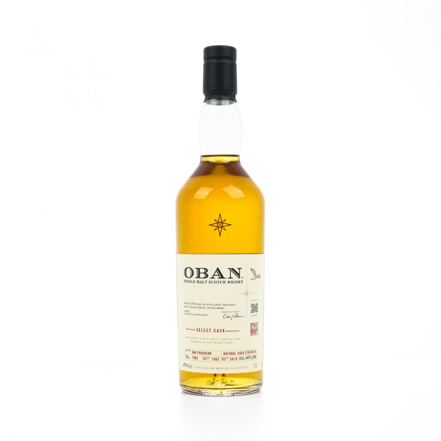 Oban 欧本 26年 1992-2019 星星标 COD
