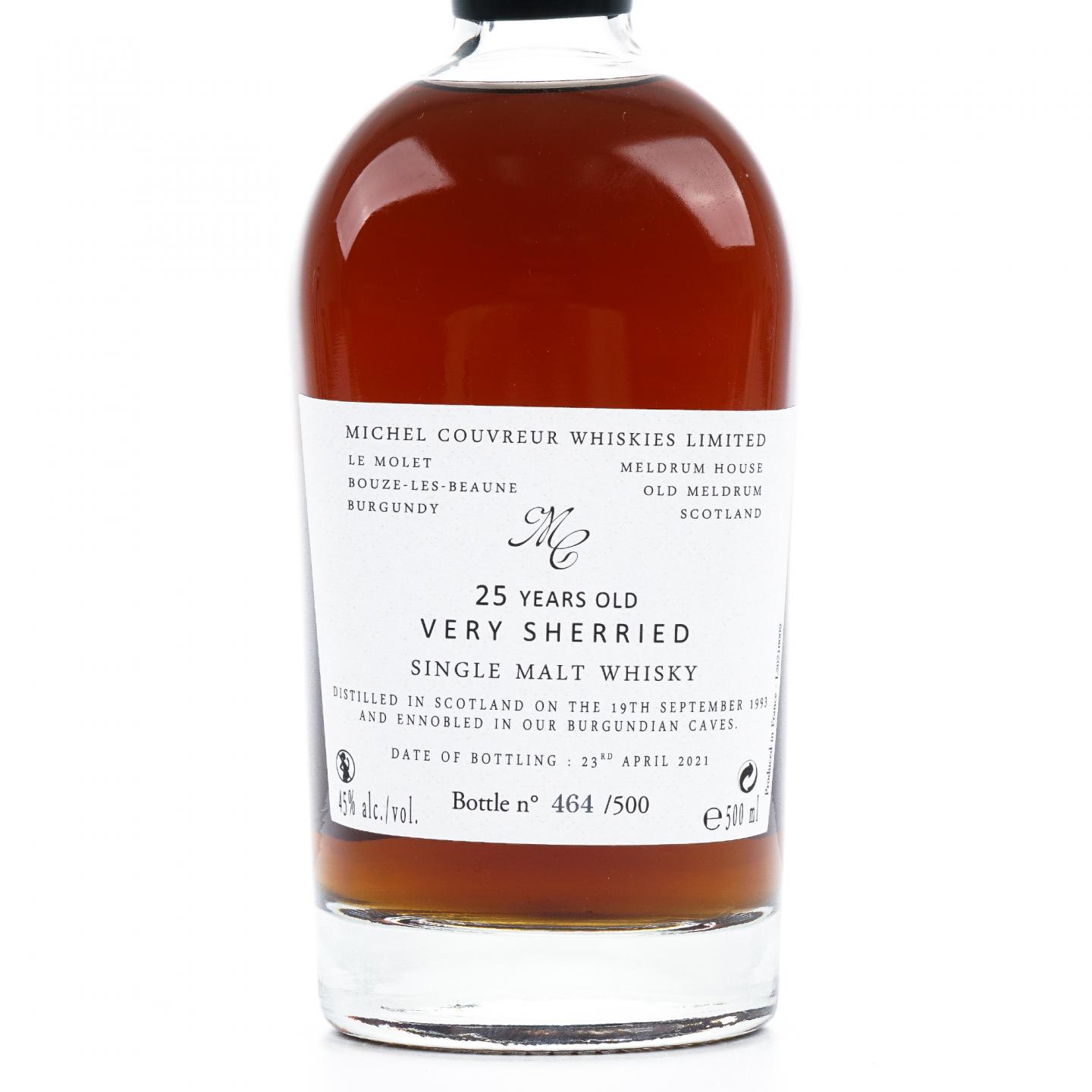 Michel Couvreur 25年 1993-2021 Very Sherried 500ml