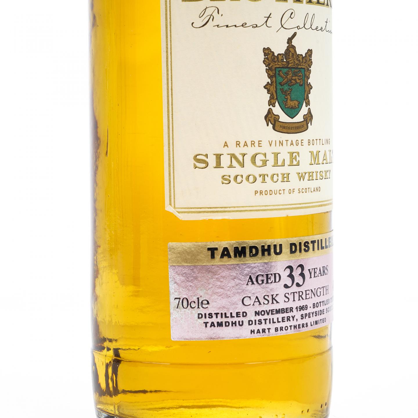 Tamdhu 檀都 33年 1969-2003 Hart Brothers