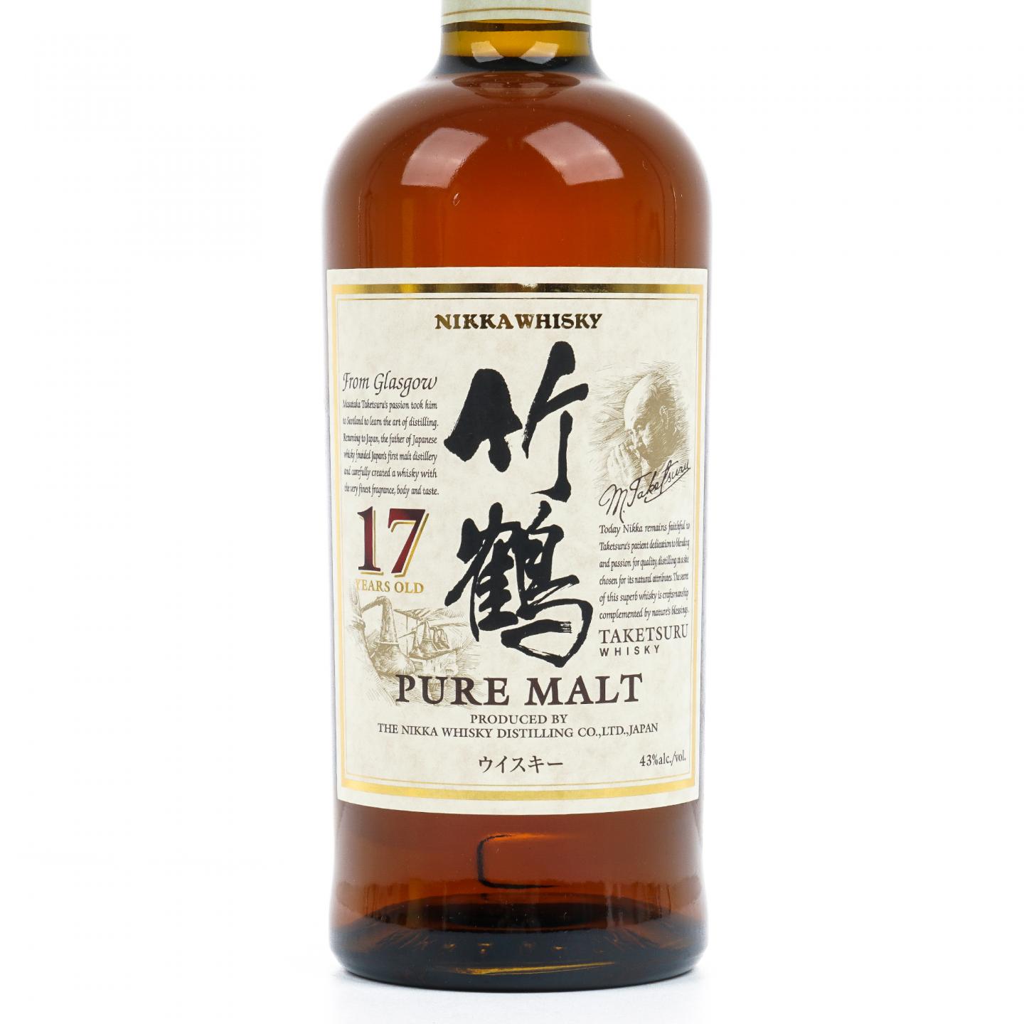 竹鹤 17年 Pure Malt 43%