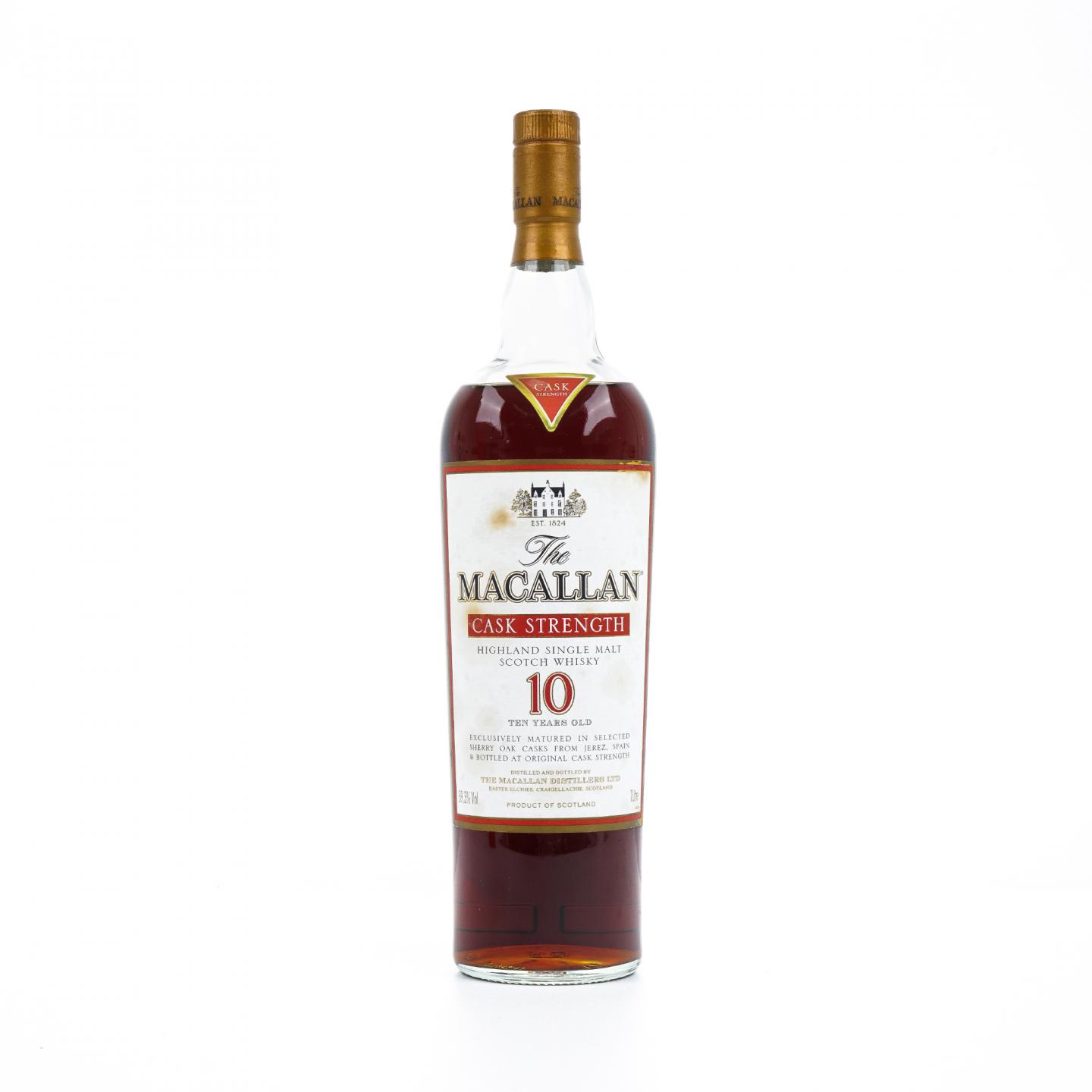 Macallan 麦卡伦 10年 桶强 1000ml 59.3%vol.