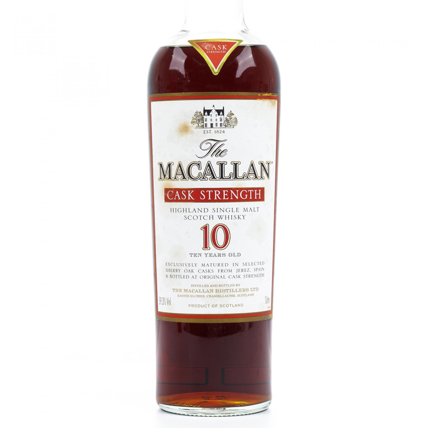 Macallan 麦卡伦 10年 桶强 1000ml 59.3%vol.